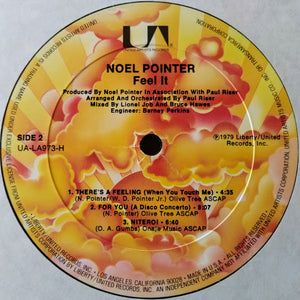 Noel Pointer : Feel It (LP, Album)