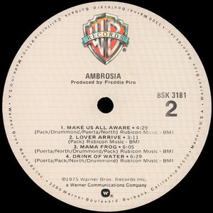 Ambrosia (2) : Ambrosia (LP, Album, RE, Jac)