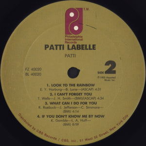 Patti Labelle : Patti (LP, Album, Pit)