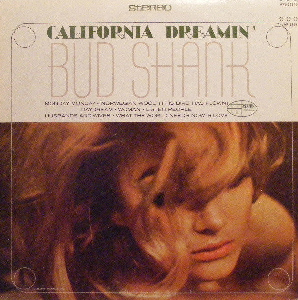 Bud Shank : California Dreamin' (LP, Album)