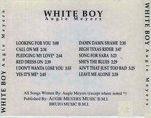 Load image into Gallery viewer, Augie Meyers : White Boy (CD, Album, RP)

