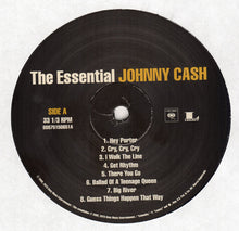 Load image into Gallery viewer, Johnny Cash : The Essential Johnny Cash (2xLP, Comp, Mono, RE, RM)
