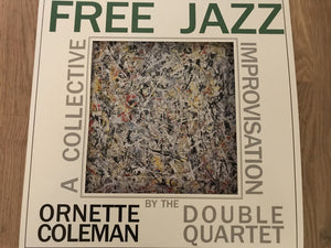 The Ornette Coleman Double Quartet : Free Jazz (LP, Album, RE, Blu)