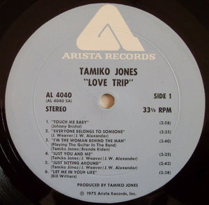 Tamiko Jones : Love Trip (LP, Album)