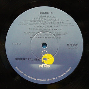 Robert Palmer : Secrets (LP, Album, Win)