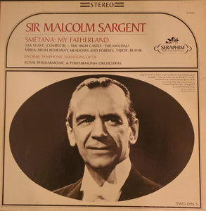 Smetana*, Dvořák*, Sir Malcolm Sargent, Royal Philharmonic*, Philharmonia Orchestra : Smetana: My Fatherland / Dvořák: Symphonic Variations, Op. 78 (2xLP, Album, Comp + Box)