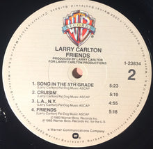 Laden Sie das Bild in den Galerie-Viewer, Larry Carlton : Friends (LP, Album, All)
