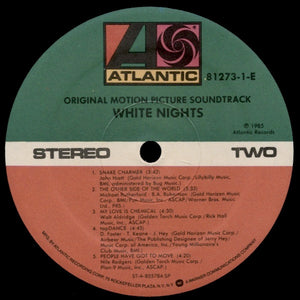 Various : White Nights: Original Motion Picture Soundtrack (LP, Album, SP )