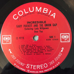 Gary Puckett And The Union Gap* : Incredible (LP, Album, Pit)