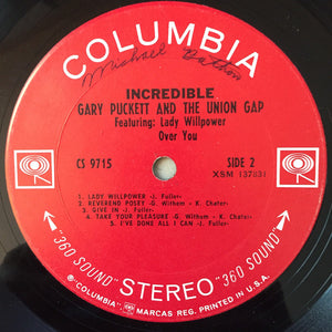 Gary Puckett And The Union Gap* : Incredible (LP, Album, Pit)