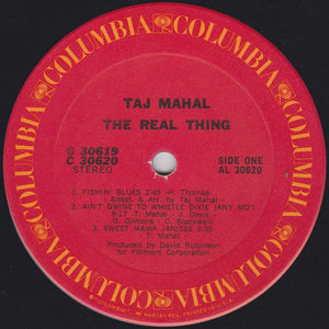 Taj Mahal : The Real Thing (2xLP, Album, Gat)