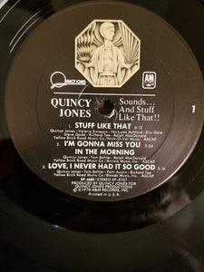 Quincy Jones : Sounds ... And Stuff Like That!! (LP, Album, Mon)