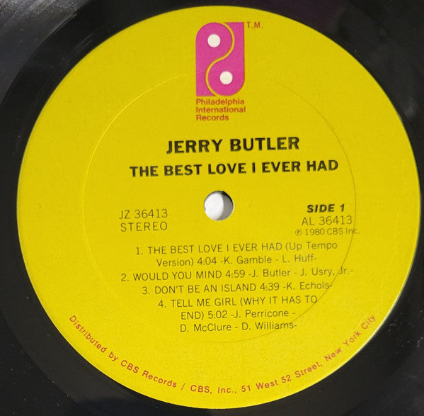 Jerry Butler - The Best Love - LP