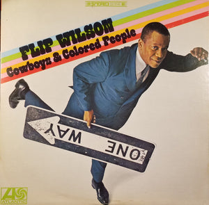 Flip Wilson : Cowboys & Colored People (LP, Album, RE, MO )