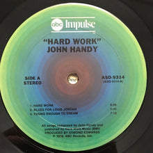 Charger l&#39;image dans la galerie, John Handy : Hard Work (LP)
