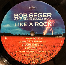 Charger l&#39;image dans la galerie, Bob Seger &amp; The Silver Bullet Band* : Like A Rock (LP, Album, Spe)
