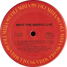Laden Sie das Bild in den Galerie-Viewer, Mott The Hoople : Mott The Hoople Live (LP, Album, Ter)
