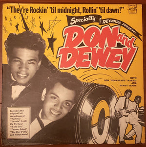 Don And Dewey* : They're Rockin' 'Til Midnight, Rollin' 'Til Dawn! (LP, Comp, RE)