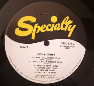 Don And Dewey* : They're Rockin' 'Til Midnight, Rollin' 'Til Dawn! (LP, Comp, RE)