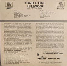 Load image into Gallery viewer, Julie London : Lonely Girl (LP, Album)
