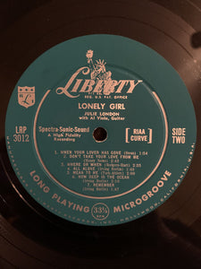 Julie London : Lonely Girl (LP, Album)