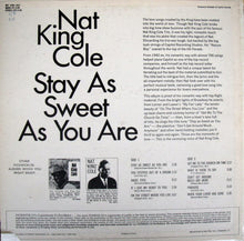 Load image into Gallery viewer, Nat King Cole : Stay As Sweet As You Are (LP, Album, Comp, RE)
