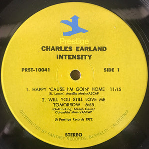 Charles Earland : Intensity (LP, Album, RCA)