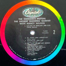 Load image into Gallery viewer, The George Shearing Quintet With Nancy Wilson : The Swingin&#39;s Mutual (LP, Album, Mono, RE, Los)
