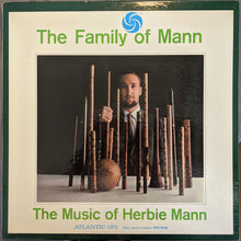 Laden Sie das Bild in den Galerie-Viewer, The Family Of Mann : The Music Of Herbie Mann (LP, Album, Mono)
