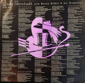 Linda Ronstadt With Nelson Riddle & His Orchestra* : For Sentimental Reasons (LP, Album, Spe)