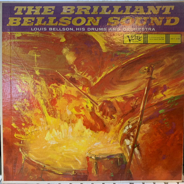 Louis Bellson : The Brilliant Bellson Sound (LP, Album, Mono)