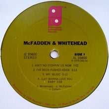 Load image into Gallery viewer, McFadden &amp; Whitehead : McFadden &amp; Whitehead (LP, Album)
