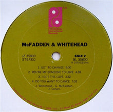 Charger l&#39;image dans la galerie, McFadden &amp; Whitehead : McFadden &amp; Whitehead (LP, Album)

