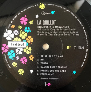 Olga Guillot : Interpreta A Manzanero (LP, Album)