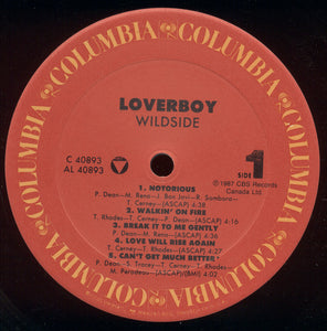 Loverboy : Wildside (LP, Album)