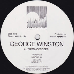 George Winston : Autumn (LP, Album, RTI)