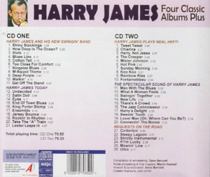 Harry James (2) : Four Classic Albums Plus: Harry James And His New Swingin' Band / Harry James Today / Harry James Plays Neal Hefti / The Spectacular Sound Of Harry James / Requests On The Road (2xCD, Comp, RM)