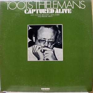 Toots Thielemans : Captured Alive (LP, Album, RE)