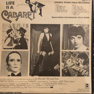 Various : Cabaret (Original Soundtrack Recording) (LP, Album, Tru)