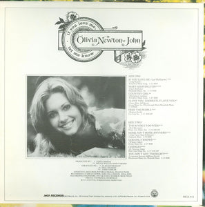 Olivia Newton-John : If You Love Me Let Me Know (LP, Album, Pin)