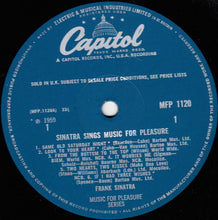 Charger l&#39;image dans la galerie, Frank Sinatra : Sinatra Sings Music For Pleasure (LP, Comp, Mono)
