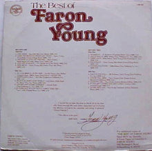 Laden Sie das Bild in den Galerie-Viewer, Faron Young : The Best Of Faron Young (2xLP, Comp)
