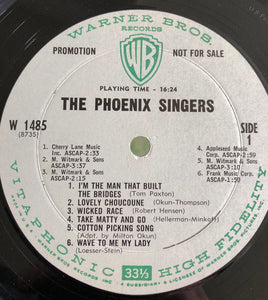 The Phoenix Singers : The Phoenix Singers (LP, Album, Mono, Promo, Whi)