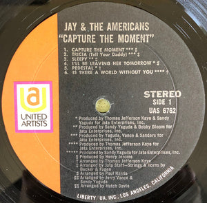 Jay & The Americans : Capture The Moment (LP, Album)