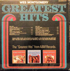 Wes Montgomery : Greatest Hits (LP, Comp, Uni)