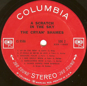 The Cryan' Shames : A Scratch In The Sky (LP, Album)
