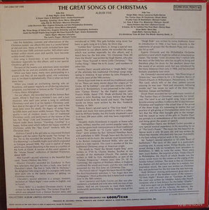 Various : The Great Songs Of Christmas, Album Five (LP, Comp, Ltd)