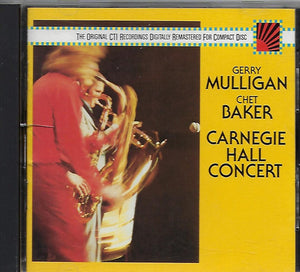 Buy Gerry Mulligan / Chet Baker : Carnegie Hall Concert (CD, Album