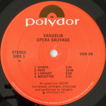 Load image into Gallery viewer, Vangelis Papathanassiou* : Opéra Sauvage (LP, Album, 26-)
