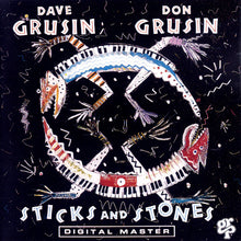 Laden Sie das Bild in den Galerie-Viewer, Dave Grusin And Don Grusin : Sticks And Stones (CD, Album)
